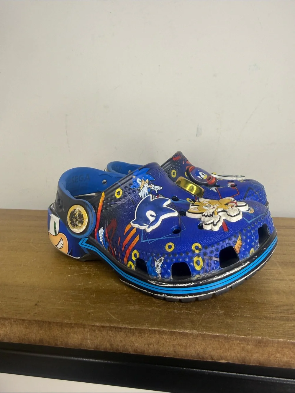 Crocs Kids' Blue Sonic the Hedgehog